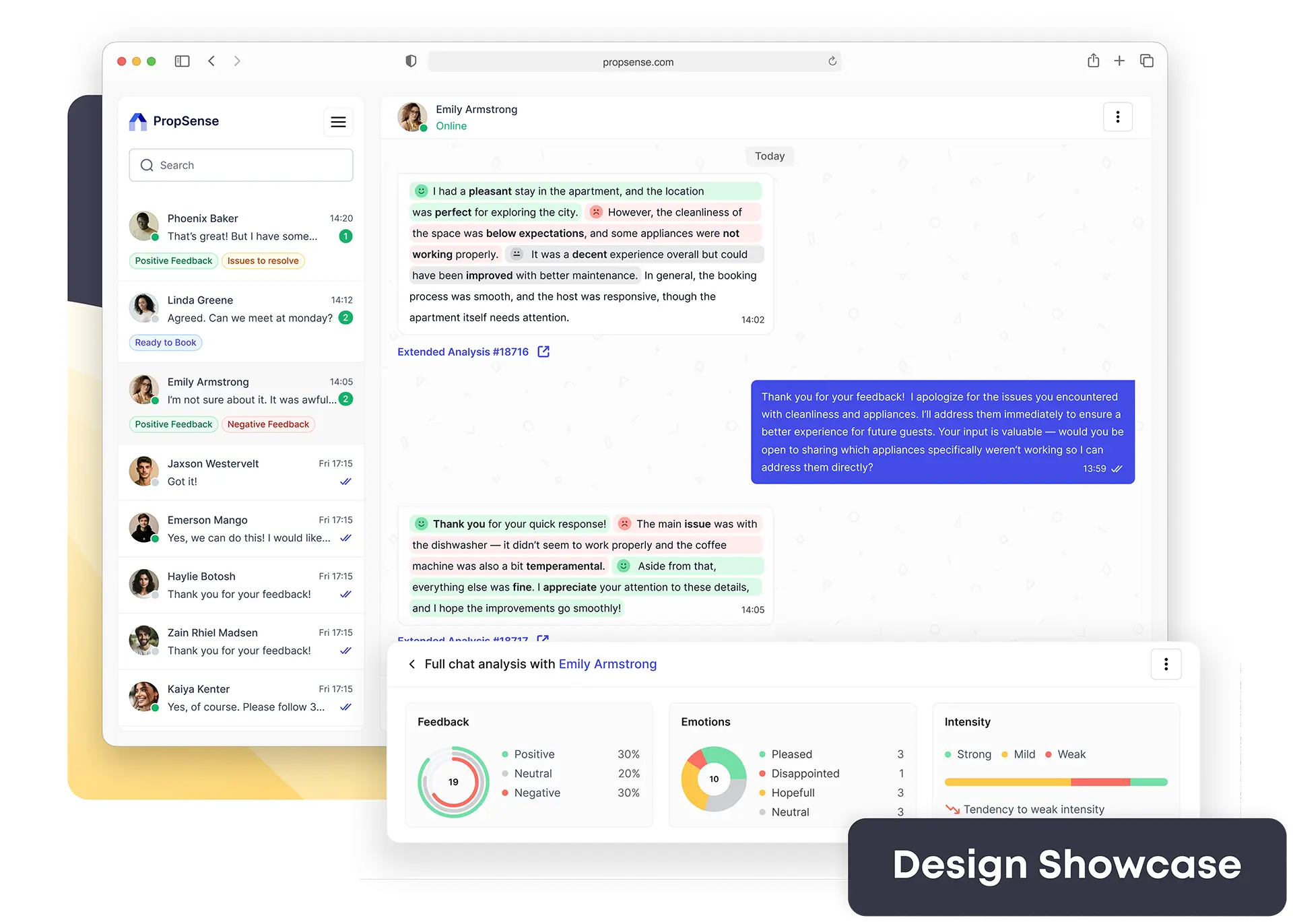 Design Showcase: Empowering Rental Platforms with AI-Powered Sentiment Analysis